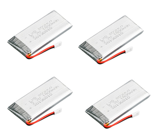 estilo: Battery4PCS - Dron de control remoto de cuatro ejes