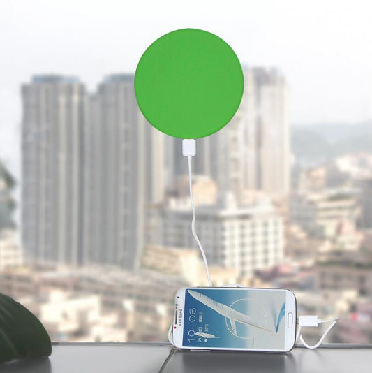 Color: 2600mah Green - Solar window charger