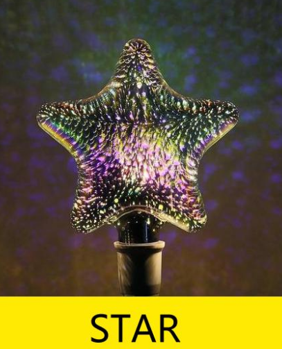 Model: Star - Fireworks Decor Bulbs