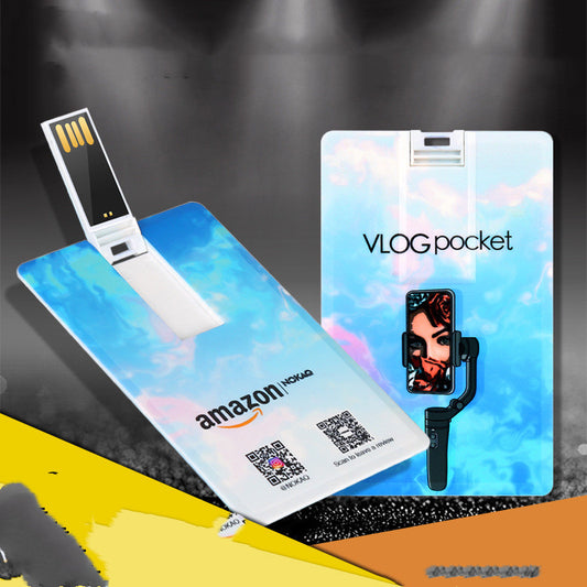 Capacity: 16GB - Customized Logo Advertisement on Card U Disk