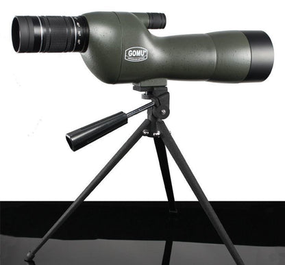 Color: 20 60X60AE Army Green - Monocular Gaomu high-rise viewing telescope