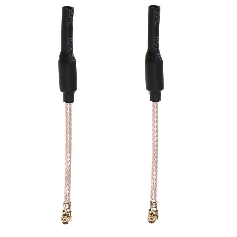 2pcs HGLRC 9cm 90mm 5.8G 2dBi U.FL IPEX IPX Omni Directional Linear Brass FPV Antenna RG178 For RC Drone