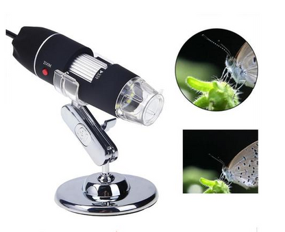 Portable usb digital electronic microscope 8 led magnifier 1000x video camera repair tool usb gadget