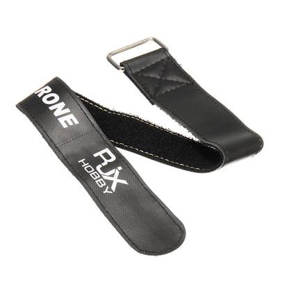 1PC RJX Non-Slip Rubberized Alloy Buckle Straps for Batteries and Electronics