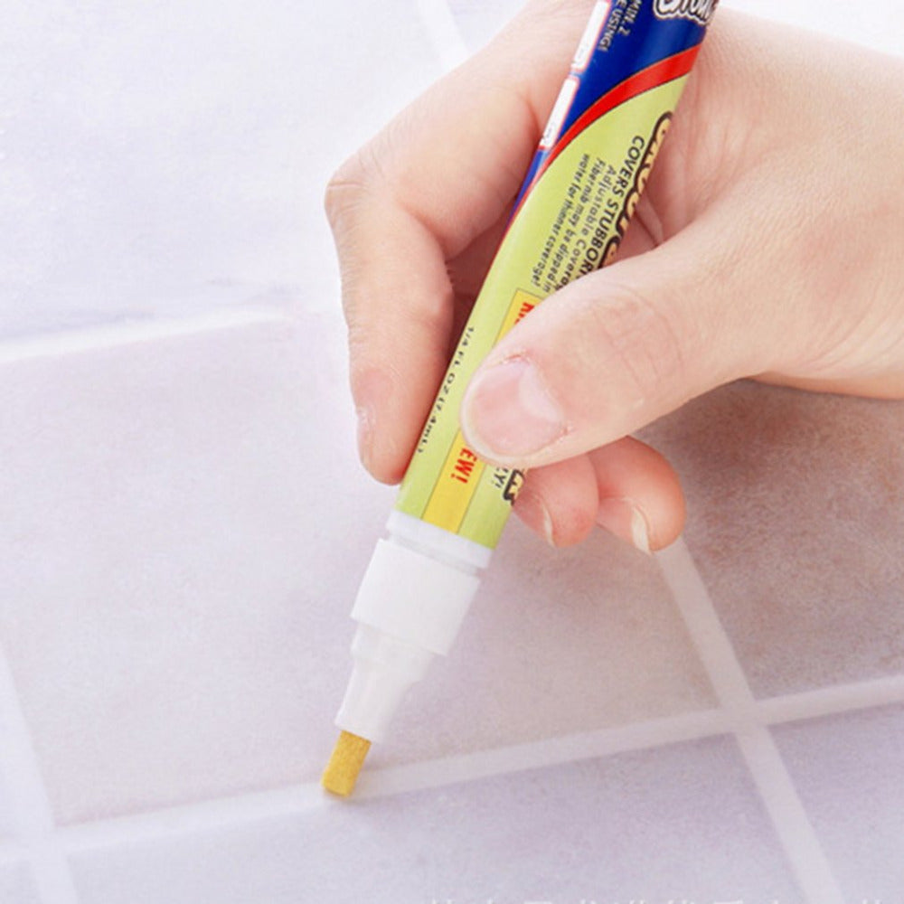 Grout Aide Dent Repair Tool Tile Marker Water-resistant Odorless Ceramic Tile Repairing Pen