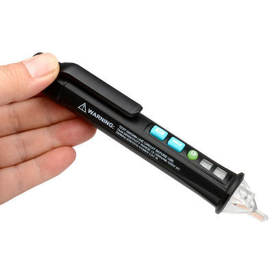 quantity: 1pcs, Color: Black - Intelligent checkpoint test pencil multi-function line detection induction pen