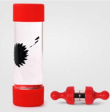 Magnetic fluid display bottle magnetic fluid toy bottle