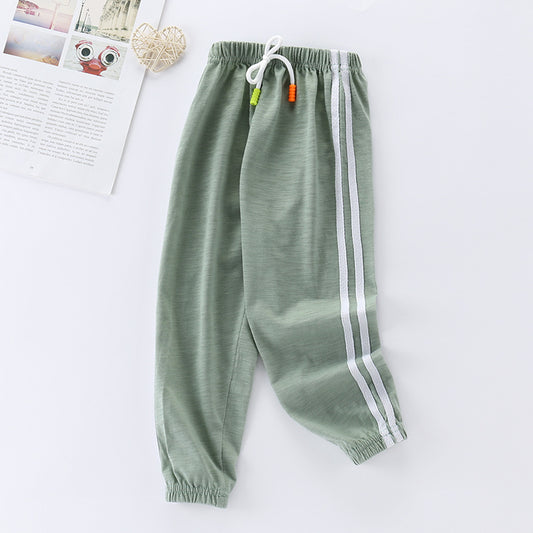 Color: Green, Size: 100cm - Anti-mosquito bloomers for children