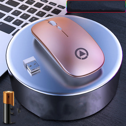 Color: H, style: Battery - Wireless charging Bluetooth mouse