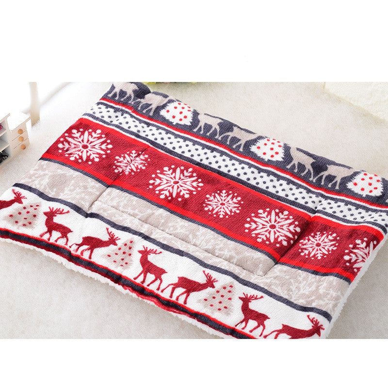 Color: Style F, Size: L - Pet cushion dog blanket