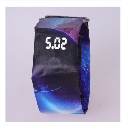 style: 11 - Fashion creative smart tear-resistant waterproof paper watch