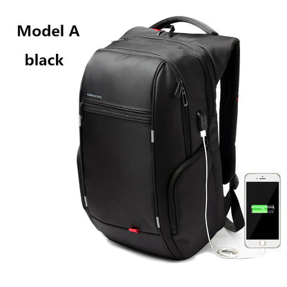 Size: A Black 15inches - Modern Anti Theft Backpack