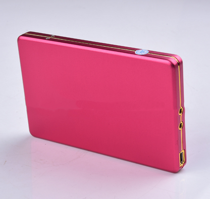 Color: Rose red, Style: USB 3.0-320GB, Model:  - Ultra-thin mobile hard disk