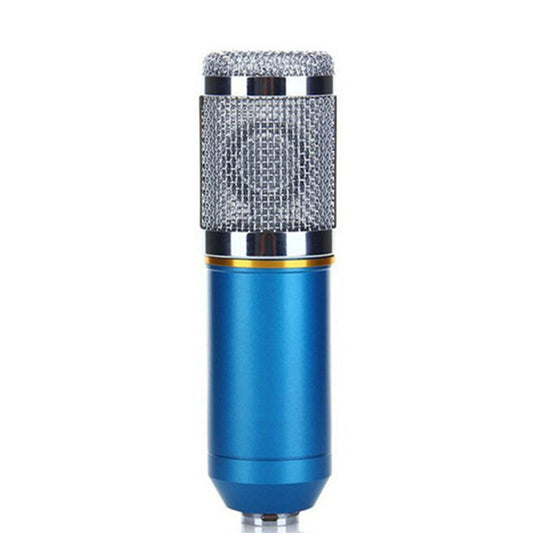 Color: Blue - NW-800 CONDENSER MICROPHONE+SHOCK MOUNT+POWER CAB