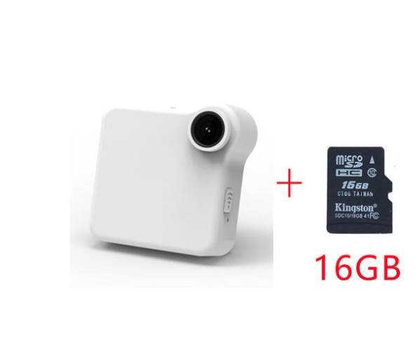 Color: White, style: 16g - Mini Magnetic Wireless Camera