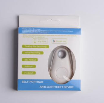 Color: White - Water Drop Bluetooth Anti Lost Object Finder