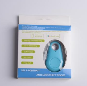 Color: Blue - Water Drop Bluetooth Anti Lost Object Finder