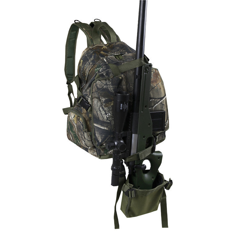 Color: Green - Sports Outdoor Camouflage Backpack Hiking Camping Shooting Bag