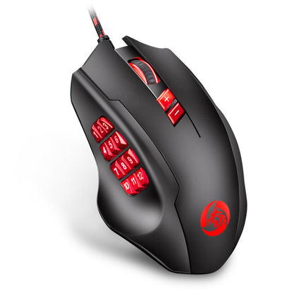 style: B - Wired Gaming Mechanical Multi-Button Mouse