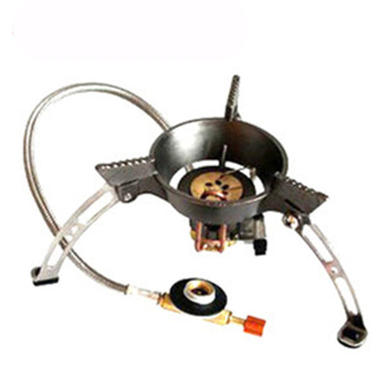 Outdoor Camping Windproof Stove Split Cooker Flat Gas Pot Stove