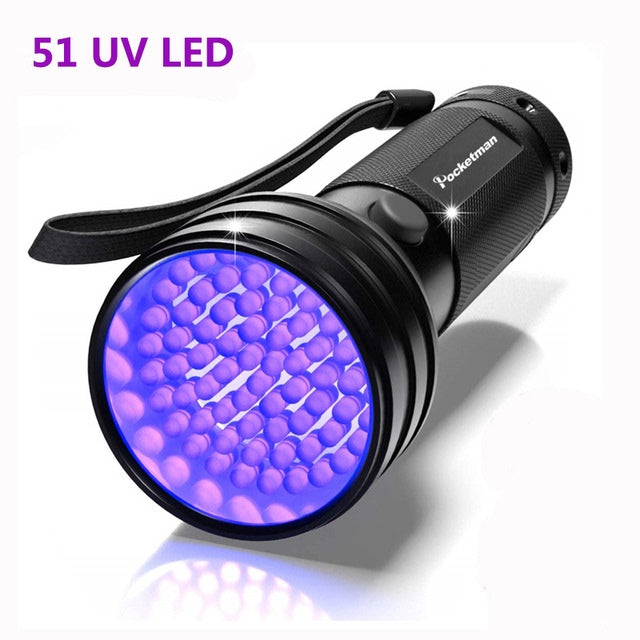 Color: D - Ultraviolet Black Light Flashlight