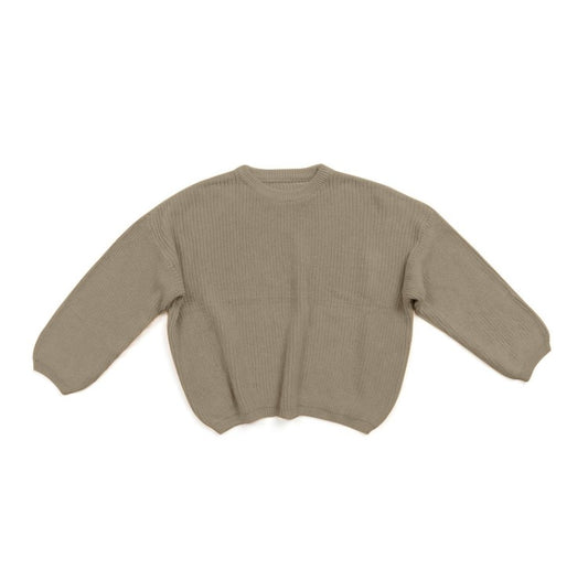 Color: E, Size: 9M - Solid Csul Sweter Sloucy Soft Wool Itted