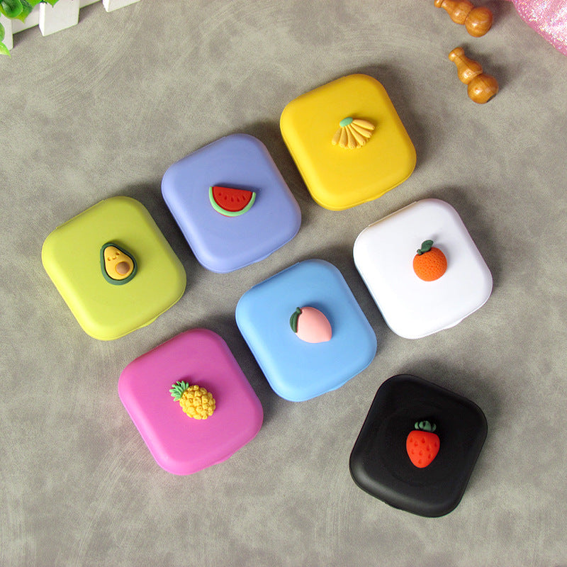 Compatible with Apple , Portable Contact Lens Case