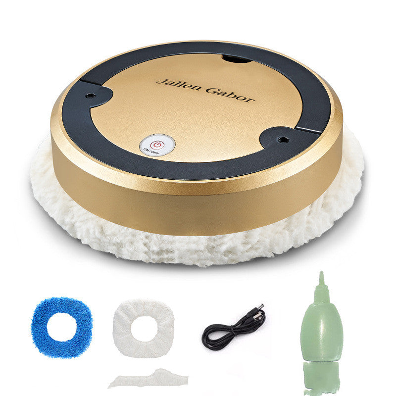 Color: Athens Gold - Wet And Dry Charging Automatic Mopping Robot Smart Home Humidifier Household Cleaning Machine