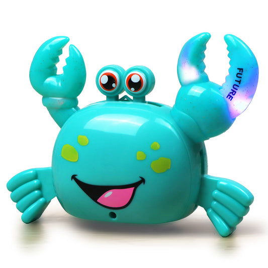 Crab Toy Will Climb Children'S Electric Stunt Simulation Universal Puzzle Glowing Music