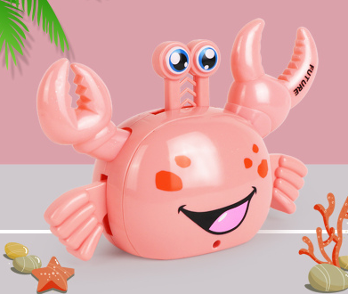 Crab Toy Will Climb Children'S Electric Stunt Simulation Universal Puzzle Glowing Music