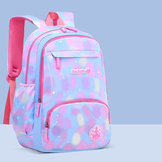 Color: Blue, Size: L - The New Korean Style Schoolbag For Primary School Students Is sSweet And Cute