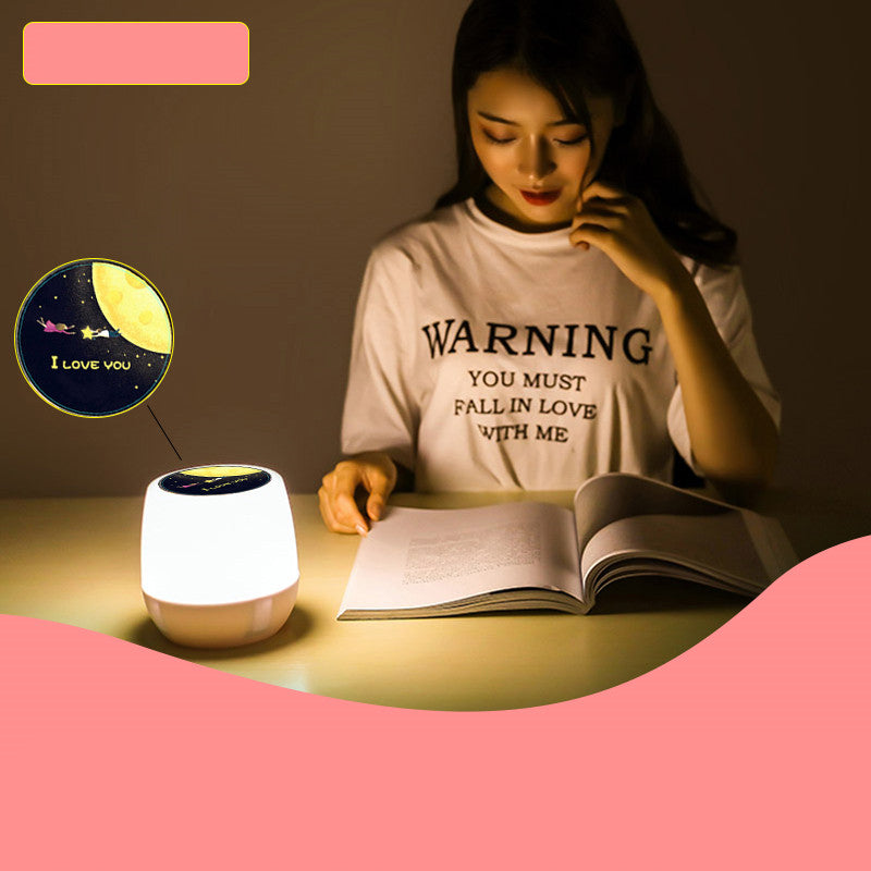 style: 2 Style - Projector Night Light Creative Romantic Rotating Bedroom Light