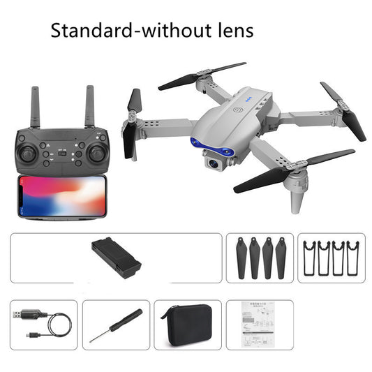 Color: Gray. Without lens - Long Battery Life Of Dual-camera Quadcopter