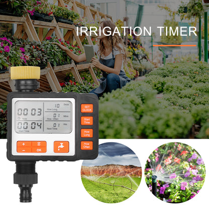 Garden Watering Timer Outdoor Automatic Electronic Watering Timer Irrigation Water Timeing Controller System