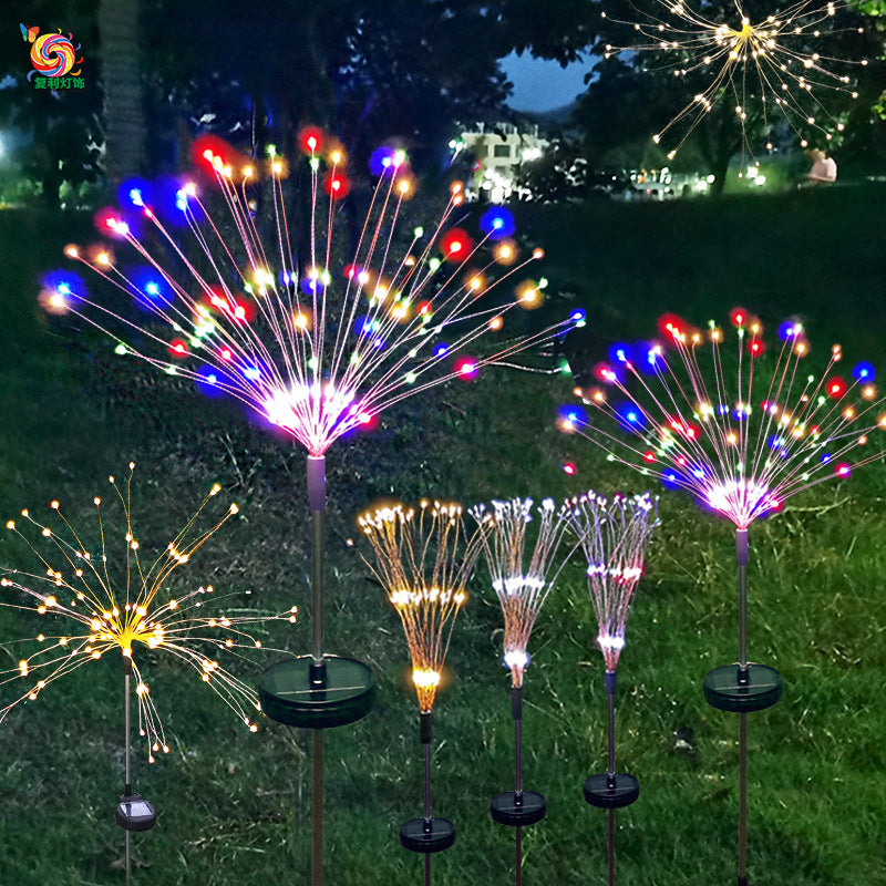 Color: Cool white, style: 90cm-8Modes remote control, quantity:  - Firework Lights Christmas Outdoor Led Holiday Sky Starry Lights