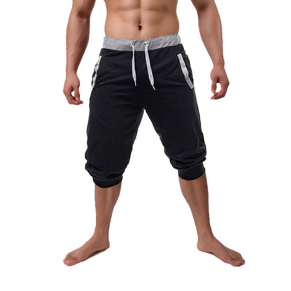 Color: 02.Black, Size: L - Mens Joggers