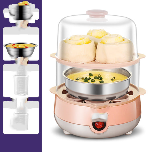 Color: D, power: 220V US - The Egg Steamer Is Automatically Cut Off For Household Use