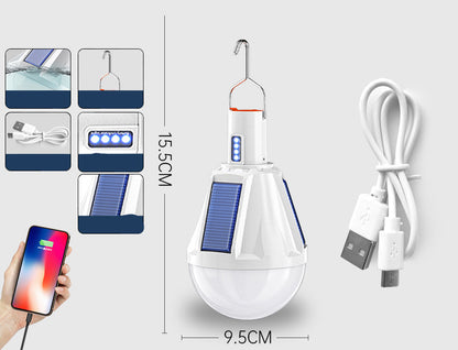 style: D, power: USB - Rechargeable Bulbs Home Outdoor Super Bright Lighting Night Market