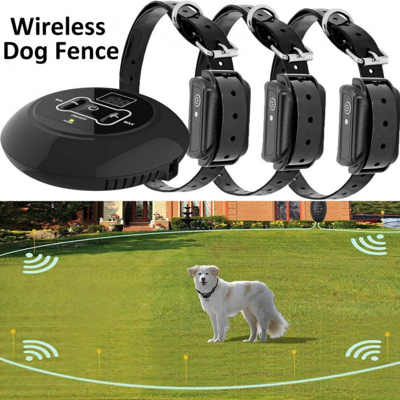 Color: 1color, Dimensions: U.S. regulations - Pet Electronic Fence Training Dog Barking Stopper
