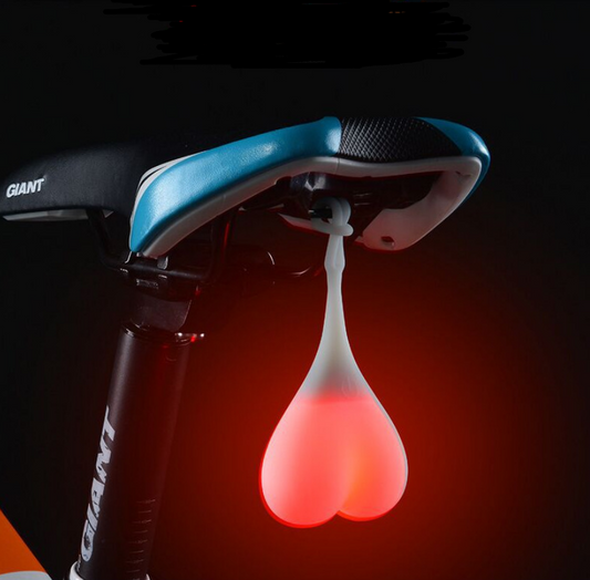 Color: Red - Creative Bicycle LED Tail Light