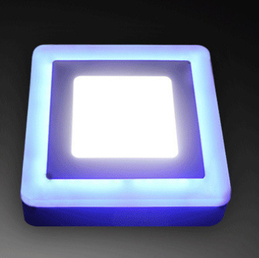 Color Temperature: 6+3W, style: Square - Surface mounted downlight