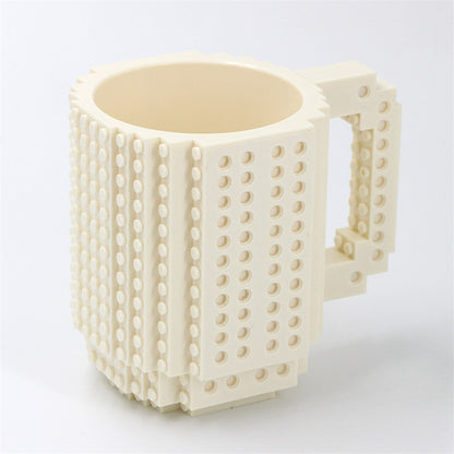 Color: White - Block Design Gift Cup Holder