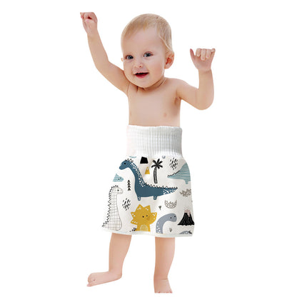 Color: Grey, Size: M - Baby Diapers Are Waterproof And Leak-Proof