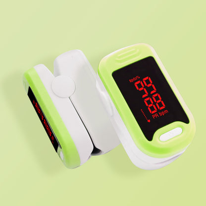 Color: Green - Yongrow Medical Fingertip Pulse Oximeter