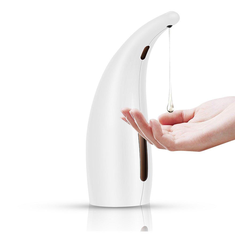 Color: White - Automatic Liquid Soap Dispenser Infrared Smart Sensor Touchless Foam Shampoo Dispenser