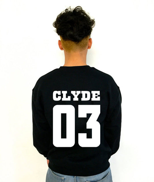 Style: Men CLYDE 03, Color: Black-3XL, Size:  - Clyde & Bonnie - Sweats