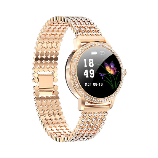 Color: 1 Dorado - Reloj Bluetooth Inteligente Impermeable IP68