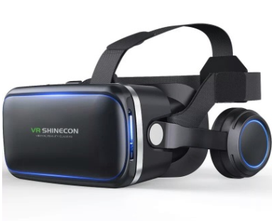 शैली: 1 - ओरिजिनल VR Shinecon Gafas De Realidad Virtual 120 Fov 3D Gafas Google Carton Con Auriculares Estereo Caja Para स्मार्टफ़ोन