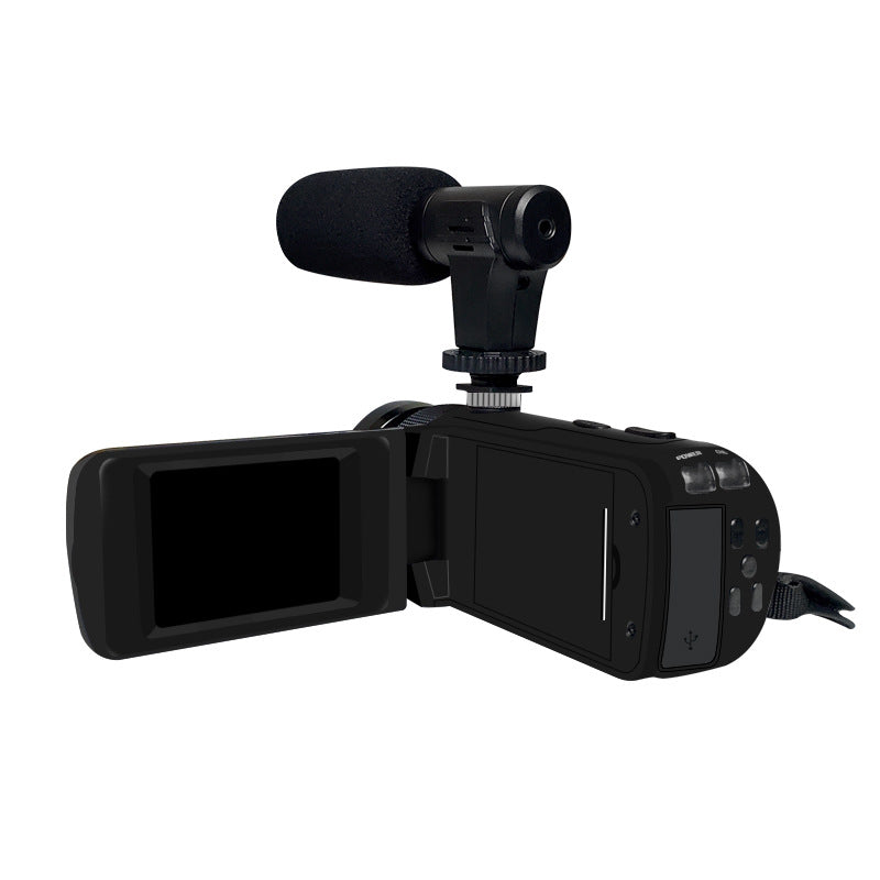 Color: Black, Style: 2style - New 16 Megapixel Microphone HD Digital Camera