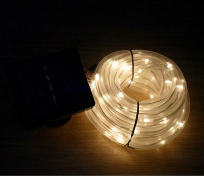 Color: Warm white12M - Solar tube lamp string LED copper wire